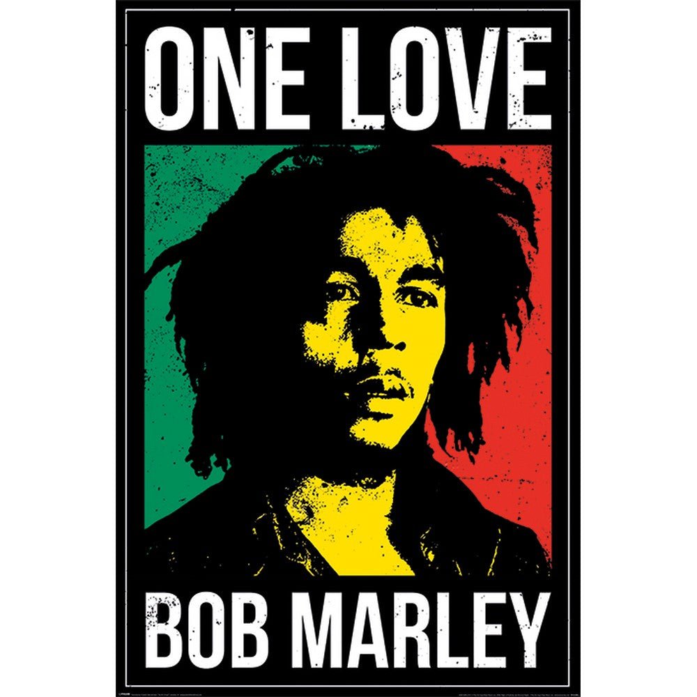 BOB MARLEY ボブマーリー (生誕 80年 ) - One Love / ポスター - PGS